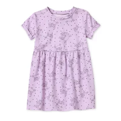 Okie Dokie Toddler & Little Girls Short Sleeve A-Line Dress