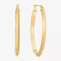 10K Gold 33mm Hoop Earrings