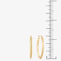 10K Gold 33mm Hoop Earrings