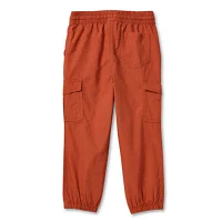 Okie Dokie Toddler & Little Boys Straight Cargo Pant