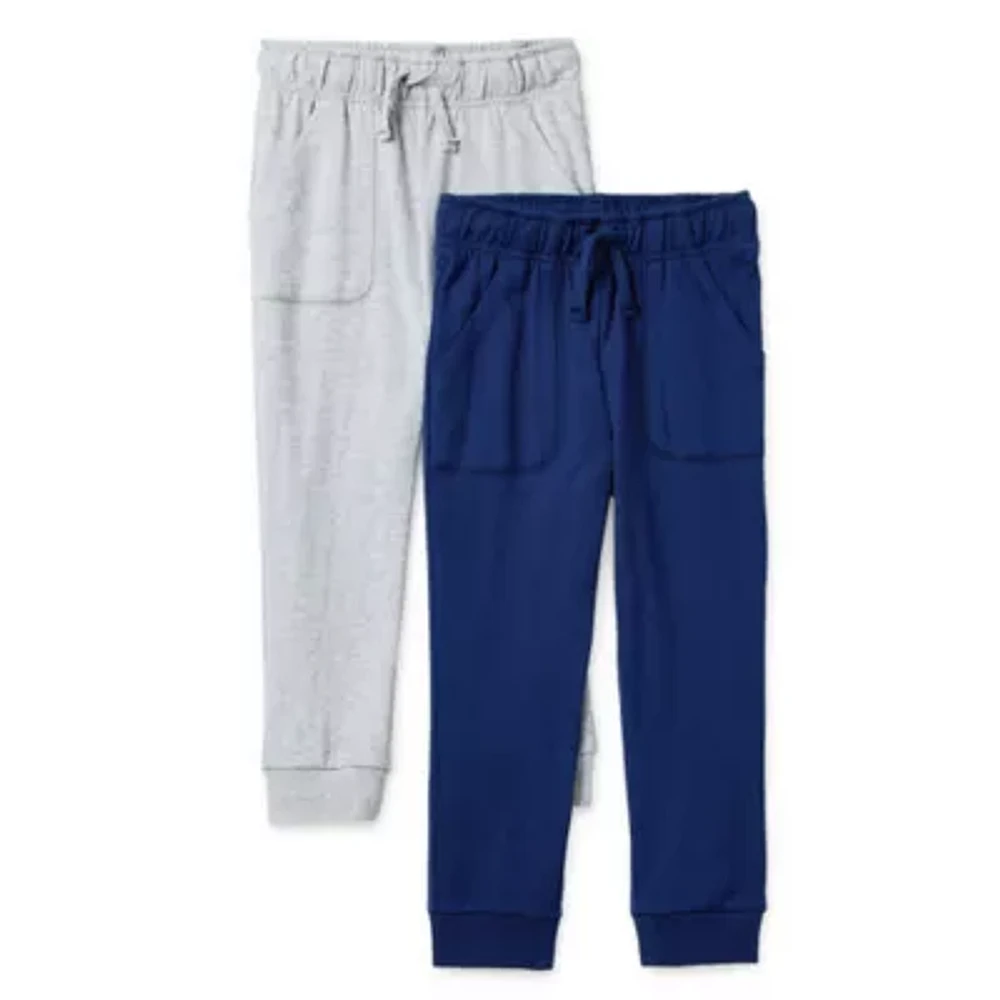 Okie Dokie Toddler & Little Boys Jersey 2-pc. Tapered Jogger Pant