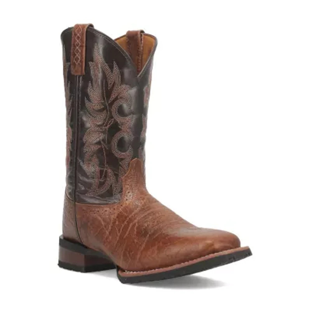 Laredo Mens Broken Bow Flat Heel Cowboy Boots