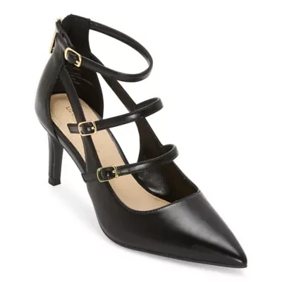 Liz Claiborne Womens Jobes Pointed Closed Toe Stiletto Heel Pumps