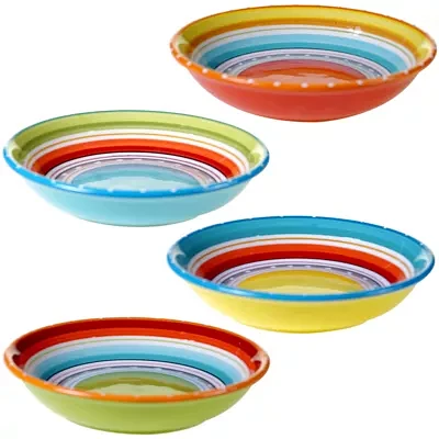 Certified International Mariachi Set of 4 Pasta Bowls