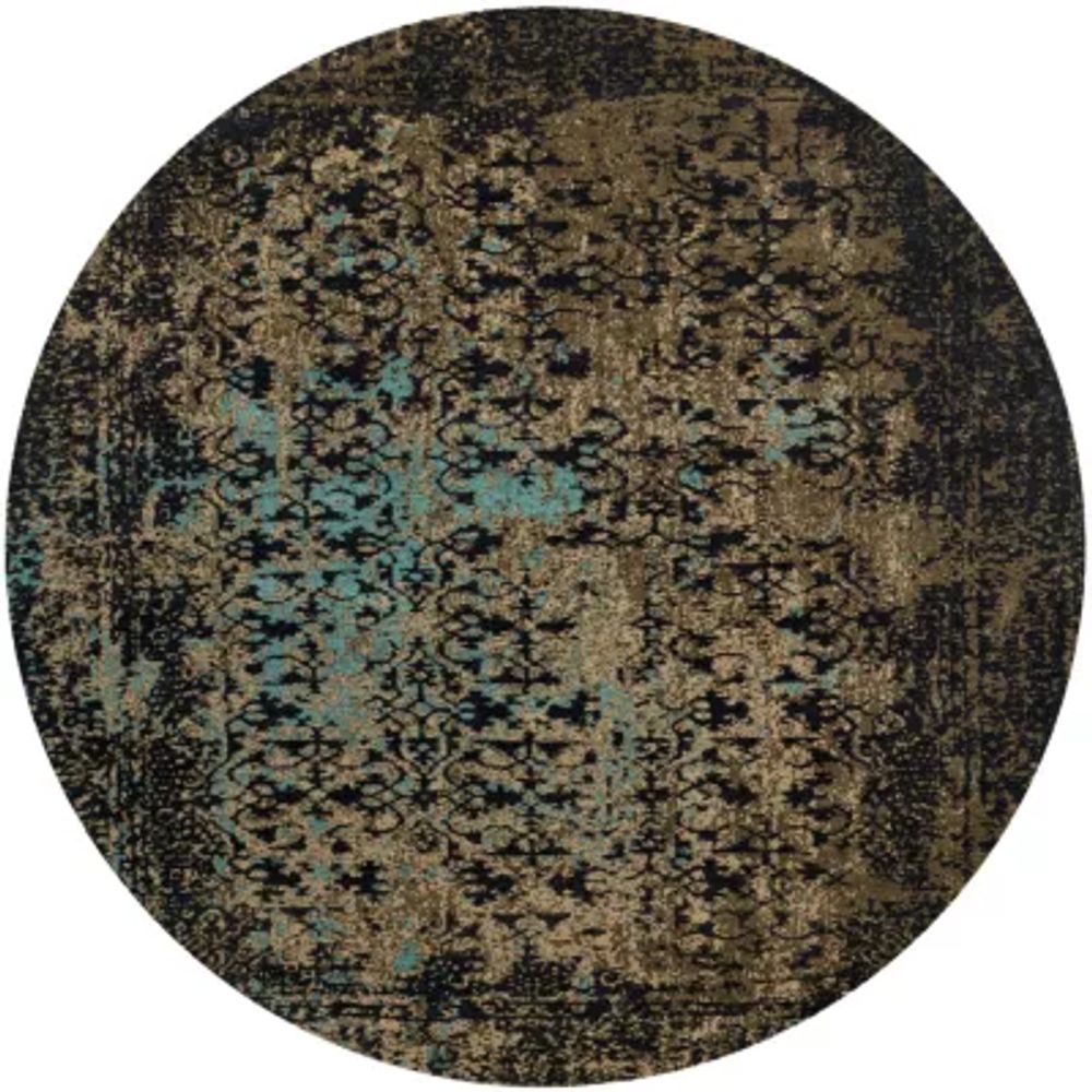 Safavieh Classic Vintage Collection Wynonna Oriental Round Area Rug