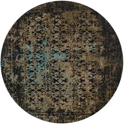 Safavieh Classic Vintage Collection Wynonna Oriental Round Area Rug