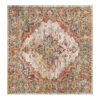 Safavieh Crystal Collection Milford Oriental Square Area Rug