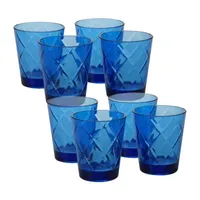 Certified International 8-pc. Acrylic DOF Tumbler Glass