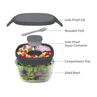 Bentgo Glass Salad Container Set