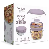 Bentgo Glass Salad Container Set