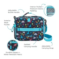 Bentgo Deluxe Dinosaur Insulated Lunch Bag