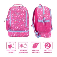 Bentgo Kids Rainbows and Butterflies 2-in-1 Backpack and Insulated Lunch Bag