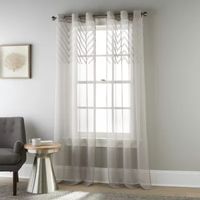 Stratford Park Angelina Sheer Grommet Top Set of 2 Curtain Panel