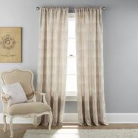 Stratford Park Corrina Light-Filtering Rod Pocket Single Curtain Panel