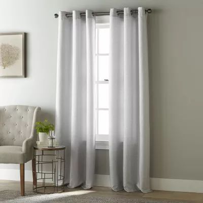 Stratford Park Marissa Grommet Top Light-Filtering Set of 2 Curtain Panels