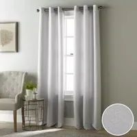 Stratford Park Marissa Light-Filtering Grommet Top Set of 2 Curtain Panel