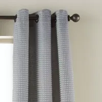 Stratford Park Percy Light-Filtering Grommet Top Set of 2 Curtain Panel