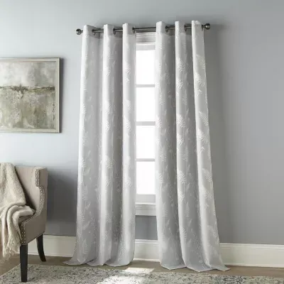 Stratford Park Andiana Light-Filtering Grommet Top Set of 2 Curtain Panel