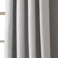 Stratford Park Emer Light-Filtering Grommet Top Single Curtain Panel