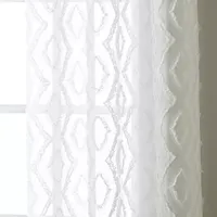 Stratford Park Breya Sheer Grommet Top Set of 2 Curtain Panel