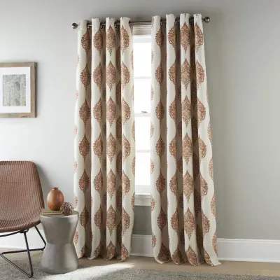 Stratford Park Elara Blackout Grommet Top Single Curtain Panel