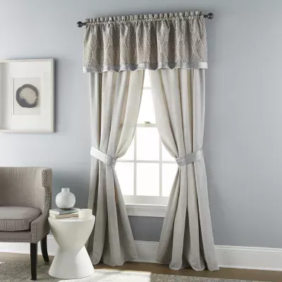 Stratford Park Anfisa Rod Pocket Sheer Set of 2 Curtain Panels