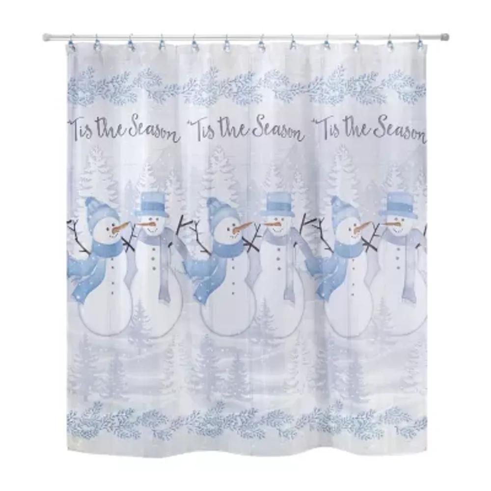 Avanti Frosty Friends Shower Curtain