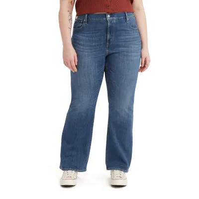 Levi's - Plus Womens High Rise Flare Leg Jean