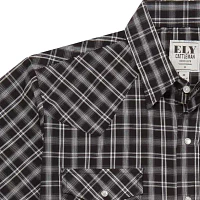 Ely Cattleman Stripe Mens Short Sleeve Western Shirt