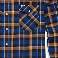 Ely Cattleman Plaid Big and Tall Mens Long Sleeve Western Shirt