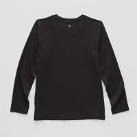 Xersion Little & Big Boys Crew Neck Long Sleeve T-Shirt