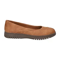 Easy Street Womens Cosma Ballet Flats