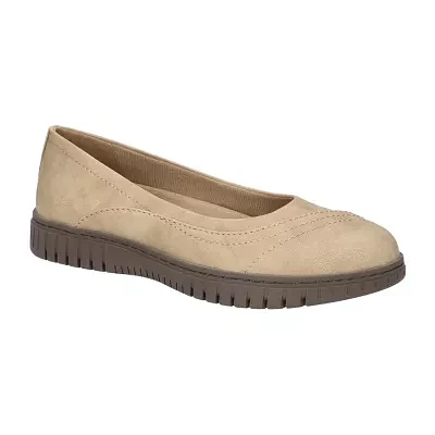 Easy Street Womens Cosma Ballet Flats