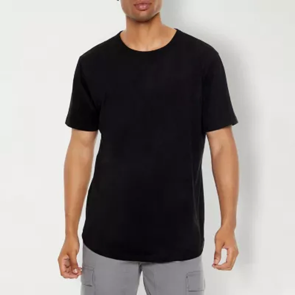 Forever 21 Mens Short Sleeve Suede T-Shirt