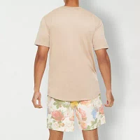 Forever 21 Mens Short Sleeve Suede T-Shirt