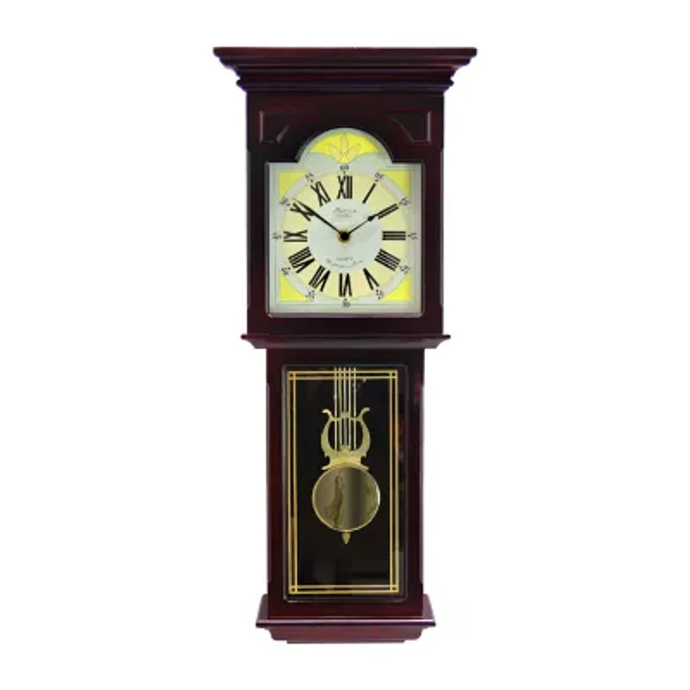 Megagoods Redwood Oak Finish Wall Clock