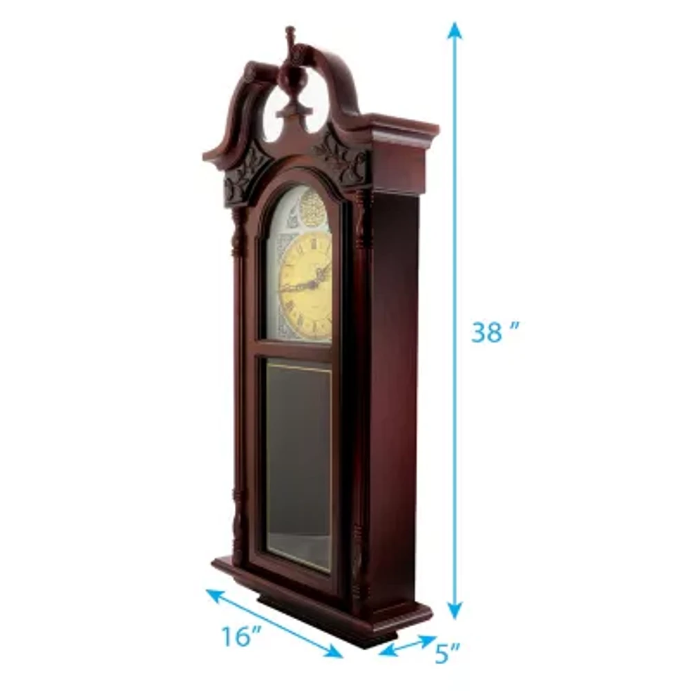 Megagoods Grand Antique Chiming Wall Clock
