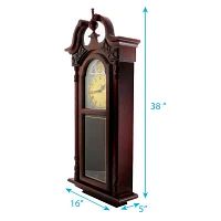 Megagoods Grand Antique Chiming Wall Clock