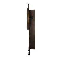 Megagoods Chestnut Chiming Pendulum Wall Clock