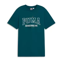 PUMA Mens Crew Neck Short Sleeve Graphic T-Shirt