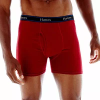 Hanes Men's ComfortBlend® FreshIQ™ ComfortFlex® Waistband Boxer Brief 4-Pack