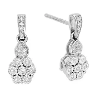 Diamond Blossom 1/10 CT.T.W. Natural Diamond Earrings