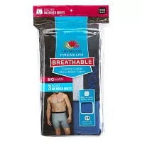 Fruit of the Loom Breathable 1.0 Big Mens 3 Pack Boxer Briefs