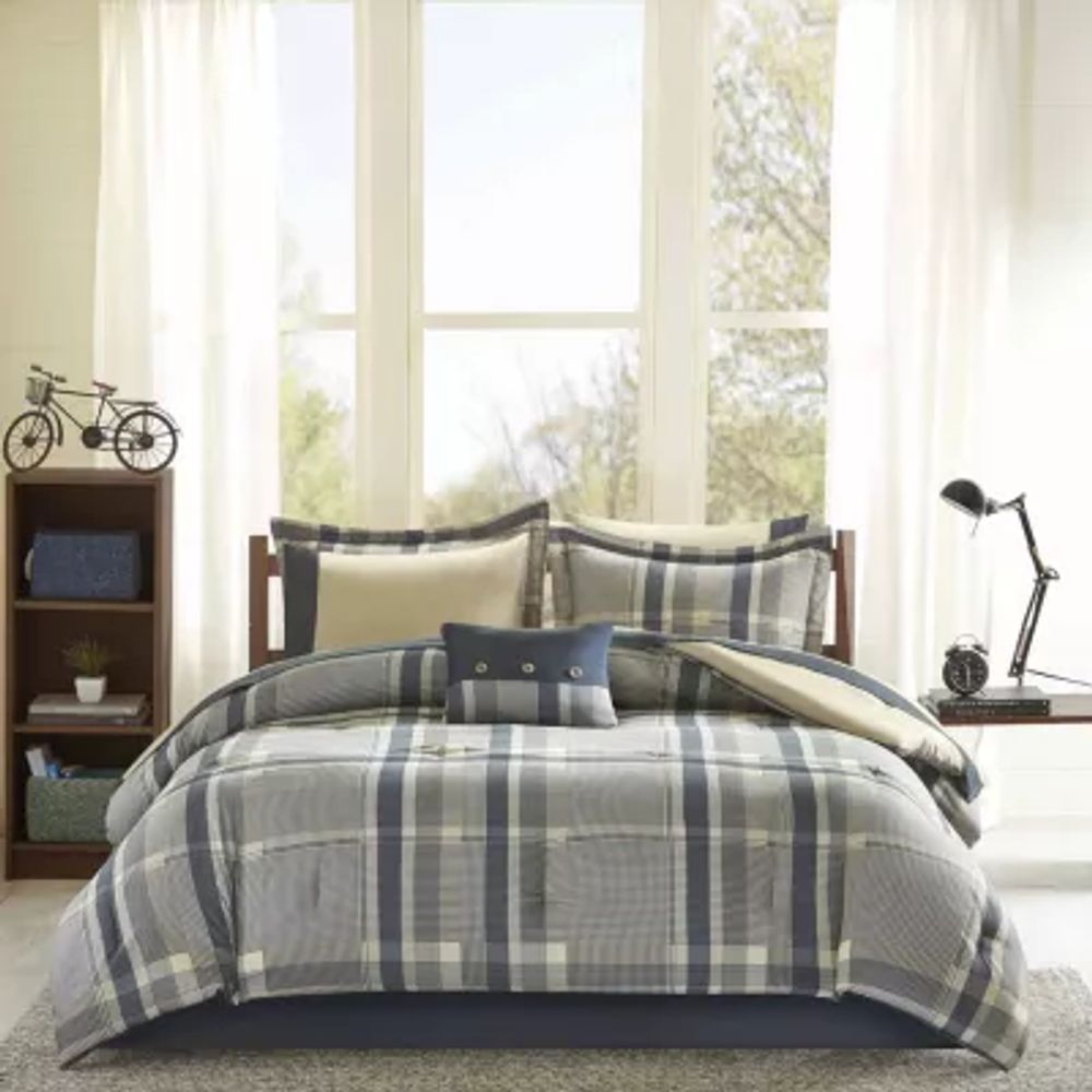 Intelligent Design Roger Comforter and Sheet Set with decorative pillow