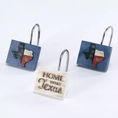 Avanti Home Sweet Texas Shower Curtain Hooks