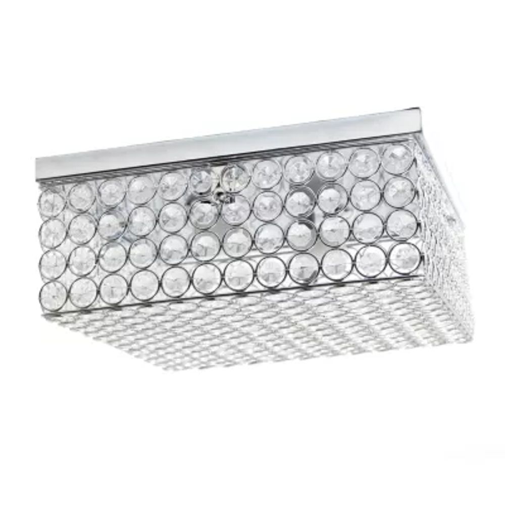 Elegant Designs Square Flush Mount