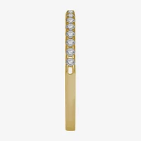 1/7 CT.T.W. Natural Diamond 10K or 14K Gold Band Ring