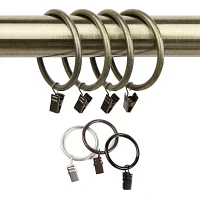 Rod Desyne Set of 10 Heavy-Duty 2½" Curtain Clip Rings