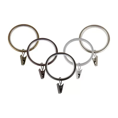 Rod Desyne 1-3/4in Noise-Canceling 10-pc. Curtain Rings
