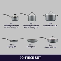 Circulon A1 Series with ScratchDefense 10-pc. Non-Stick Cookware Set